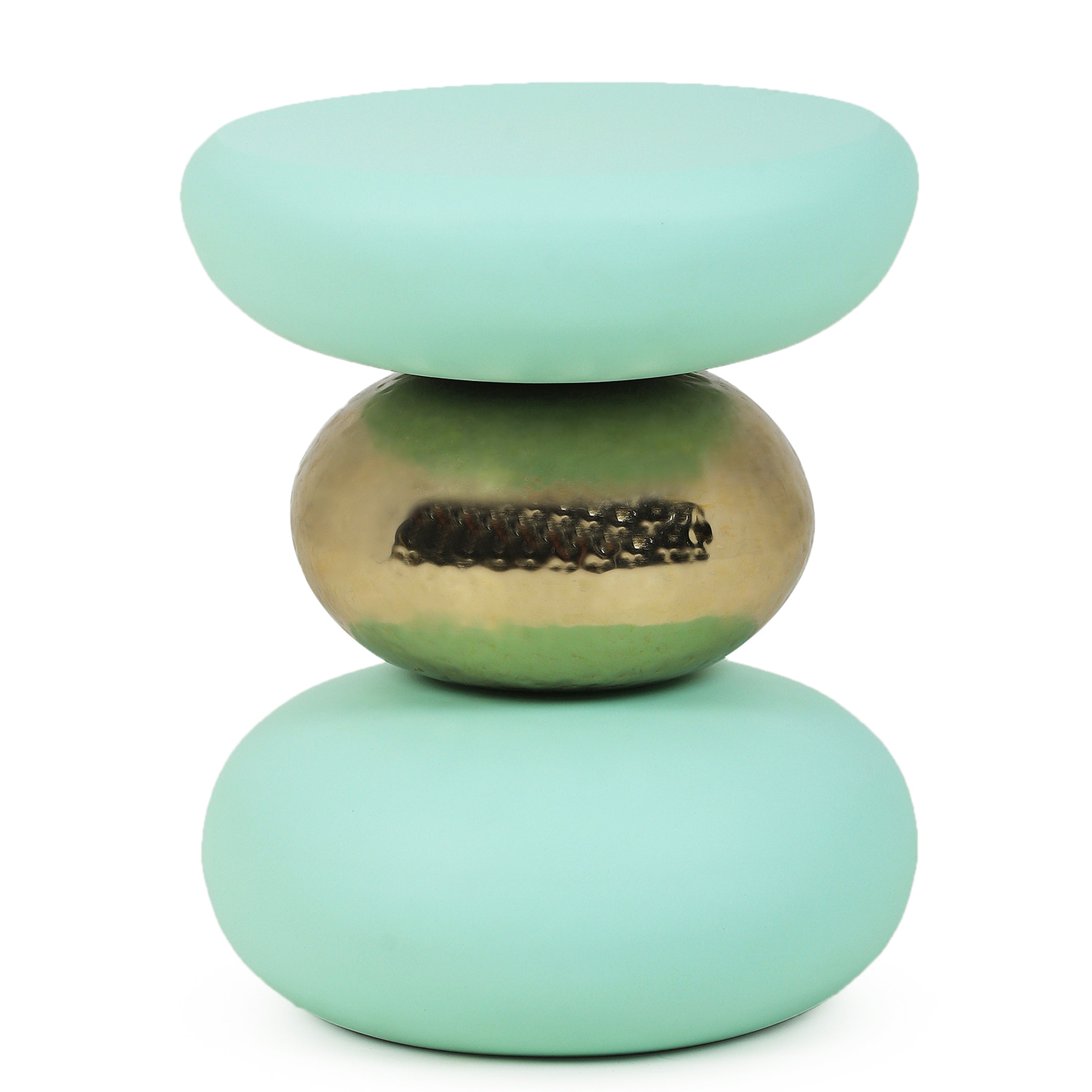 Golden Circle Table Cool Green